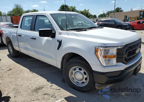 2022 Ford F150 Supercrew из США, поврежденный, VIN 1FTEW1C54NKE45743